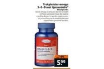 trekpleister omega 3 6 9 met lijnzaadolie