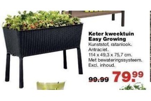 Categorie verwijderen Nacht Keter kweektuin Easy Growing nu voor €79,99 - Beste.nl
