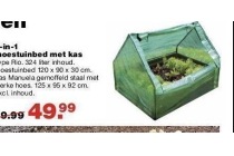 2 in 1 moestuinbed met kas