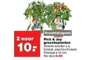 pick en joy groenteplanten