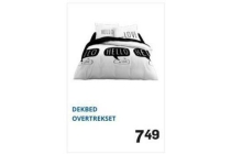 dekbed overtrekset