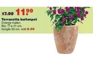 terracotta buitenpot