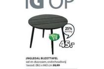 jungledal bijzettafel