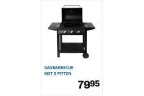 gasbarbecue met 3 pitten