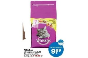 whiskas droogvoer adult