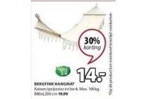 bergfink hangmat