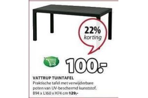 vattrup tuintafel