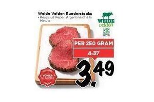 weide velden rundersteak