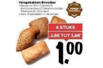 versgebakken broodjes