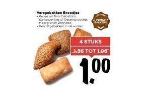 versgebakken broodjes