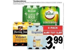 voorjaarsbieren