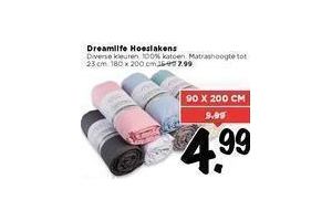 dreamlife hoeslakens