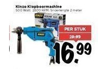 kinzo klopboormachine