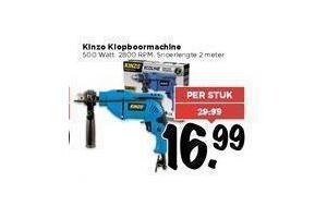 kinzo klopboormachine