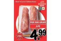 boer n land varkenshaas