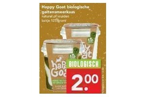 happy goat biologische geitensmeerkaas