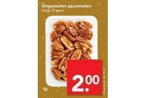 ongezouten pecannoten