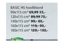 basic h5 hoofdbord