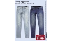 skinny broek jogg