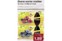 diverse soorten vruchten