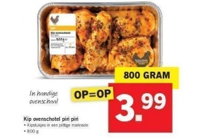 kip ovenschotel piri piri