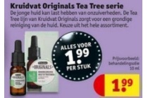 kruidvat originals tea tree serie
