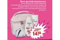 dove gevulde beautycase