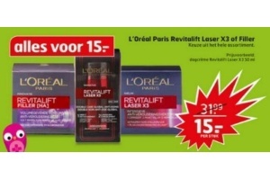 l oreal paris revalitalift laser x3 of filler