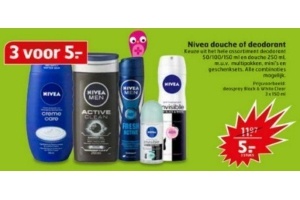 nivea douche of deodorant