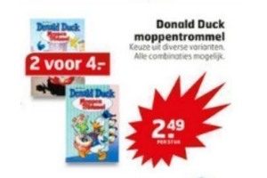 donald duck moppentrommel