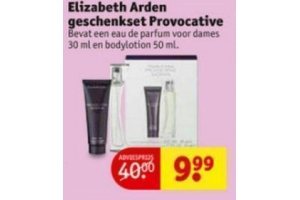 elizabeth arden geschenkset provocative