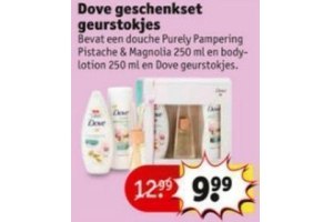 dove geschenkset geurstokjes