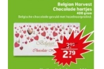 belgian harvest chocolade hartjes