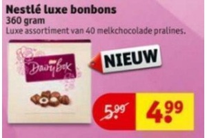 nestle luxe bonbons
