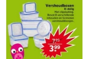 vershoudboxen 8 delig