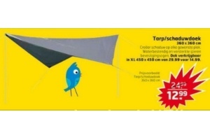 tarp schaduwdoek nu voor eur12 99