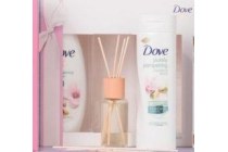 dove pure pampering pistache en geurolie cadeauset