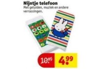 nijntje telefoon