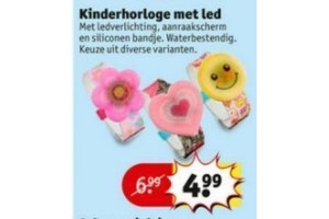 kinderhorloge met led