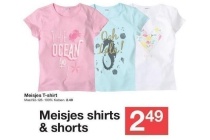 meisjes t shirt