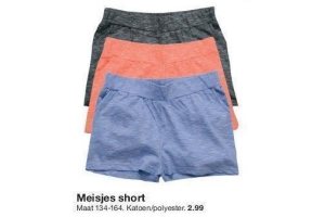 meisjes short