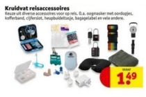 kruidvat reisaccessoires