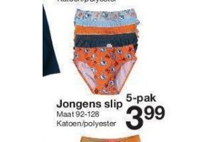 jongens slip