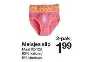 meisjes slip