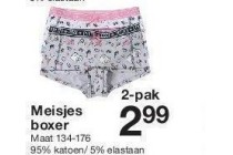 meisjes boxer