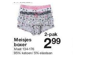 meisjes boxer