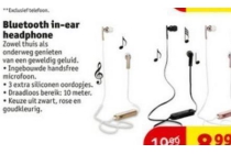 bluetooth in ear headphone