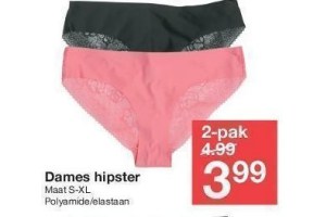 zeeman dames hipster