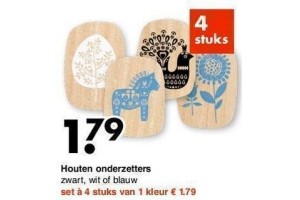 houten onderzetters