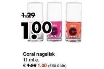 coral nagellak